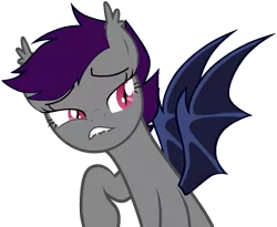 Size: 1024x838 | Tagged: safe, artist:zee66, derpibooru import, oc, unofficial characters only, bat pony, pony, simple background, solo, transparent background, vector