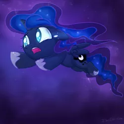 Size: 500x500 | Tagged: safe, artist:isa-isa-chan, derpibooru import, princess luna, crying, cute, filly, lunabetes, solo, woona