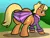 Size: 1024x768 | Tagged: suggestive, artist:irateliterate, derpibooru import, ms. harshwhinny, chubby, clothes, female, image, impossibly large butt, ms. harshbooty, ms. lardwhinny, panties, plot, png, solo, solo female, striped underwear, the ass was fat, thicc ass, thicc thighs, underwear