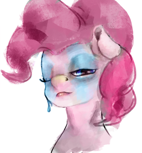 Size: 837x900 | Tagged: artist:doppelgaenger, derpibooru import, face paint, pinkie pie, safe, solo