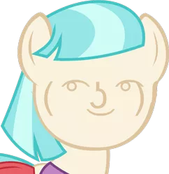 Size: 879x909 | Tagged: safe, derpibooru import, coco pommel, rarity takes manehattan, le lenny face, solo