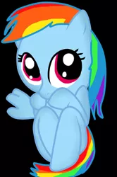 Size: 729x1096 | Tagged: safe, artist:taybar04, derpibooru import, rainbow dash, cute, dashabetes, solo