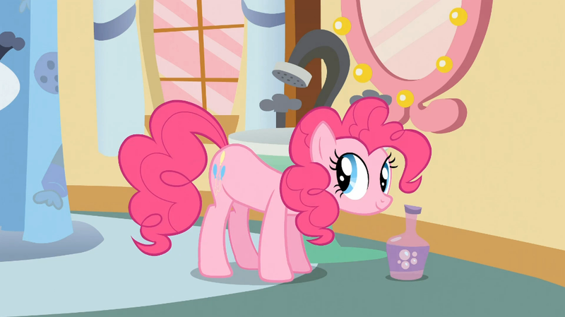 Size: 1054x592 | Tagged: derpibooru import, feeling pinkie keen, pinkie pie, safe, screencap, soap, solo