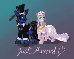 Size: 1000x800 | Tagged: artist:davidcurser, bronycurious, crossdressing, dead source, derpibooru import, gay, hat, male, oc, oc:digibrony, safe, tudor cap, unofficial characters only, wedding
