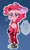 Size: 491x823 | Tagged: dead source, suggestive, artist:momo, derpibooru import, pinkie pie, anthro, barstool, boots, bow, bra, breasts, chestbreasts, clothes, crying, cute, diapinkes, evening gloves, female, floppy ears, gloves, gradient background, hair bow, image, japanese, latex, latex bra, latex gloves, latex stockings, long gloves, png, shoes, sitting, solo, solo female, stockings, thigh highs, thought bubble