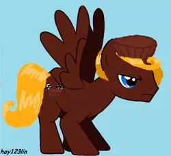 Size: 790x721 | Tagged: artist:hay123lin, artist:ms-paint-base, derpibooru import, ponified, rancis fluggerbutter, safe, solo, sugar rush, wreck-it ralph