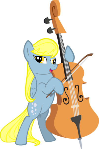 Size: 730x1094 | Tagged: safe, artist:aceofponies, derpibooru import, derpy hooves, octavia melody, pegasus, pony, female, fusion, mare, solo