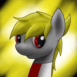 Size: 2600x2600 | Tagged: safe, artist:flashiest lightning, derpibooru import, oc, unofficial characters only, pegasus, pony, male, racer, racing suit, solo, stallion, yellow mane