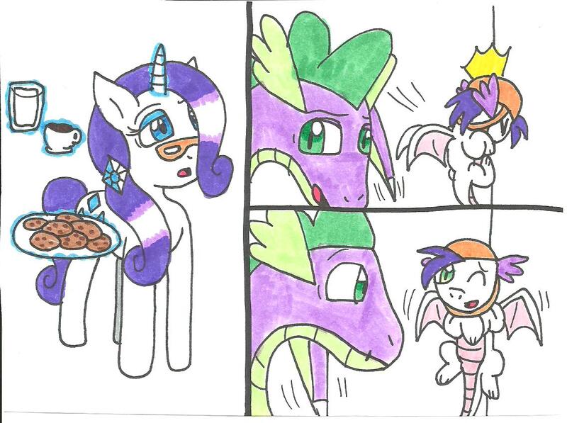 Size: 1136x848 | Tagged: safe, artist:cmara, derpibooru import, rarity, spike, oc, oc:edward, dracony, hybrid, female, interspecies offspring, male, offspring, older, older spike, parent:rarity, parent:spike, parents:sparity, shipping, sparity, straight, traditional art