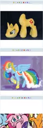 Size: 253x741 | Tagged: safe, derpibooru import, applejack, fluttershy, pinkie pie, rainbow dash, rarity, sunset shimmer, twilight sparkle, pony, derpibooru, exploitable meme, juxtaposition, juxtaposition win, mane six, meme, meta