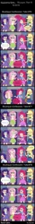 Size: 1975x12540 | Tagged: safe, artist:garretthegarret, derpibooru import, applejack, fluttershy, pinkie pie, rarity, equestria girls, blooper, comic, human coloration, outtakes, sneezing