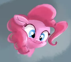 Size: 801x698 | Tagged: artist:thedrainpipe, derpibooru import, pinkie pie, portrait, safe, smiling, solo