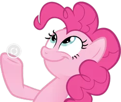 Size: 1214x1024 | Tagged: safe, derpibooru import, pinkie pie, earth pony, pony, look what pinkie found, meme, refresh, simple background, solo, transparent background, vector
