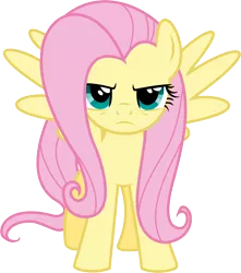 Size: 11942x13515 | Tagged: absurd resolution, angry, artist:nosfrat, derpibooru import, determined, fluttershy, hurricane fluttershy, safe, simple background, solo, spread wings, transparent background, vector