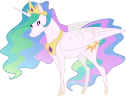 Size: 500x379 | Tagged: safe, artist:nooby-banana, derpibooru import, princess celestia, solo