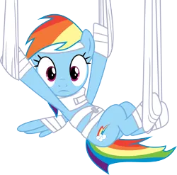 Size: 5000x4937 | Tagged: safe, artist:darknisfan1995, derpibooru import, rainbow dash, rainbow falls, absurd resolution, feignbow dash, simple background, solo, transparent background, vector