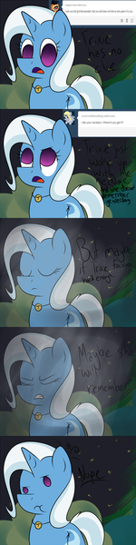Size: 700x2800 | Tagged: safe, artist:shiverbear, derpibooru import, trixie, pony, unicorn, ask, ask-confused-trixie, comic, female, mare, solo, tumblr