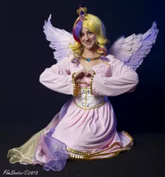 Size: 702x750 | Tagged: artist:chinako, cosplay, derpibooru import, human, irl, irl human, photo, princess cadance, safe, solo