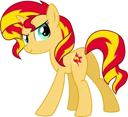 Size: 6570x6000 | Tagged: safe, artist:givralix, derpibooru import, sunset shimmer, pony, unicorn, absurd resolution, plot, simple background, solo, transparent background, vector