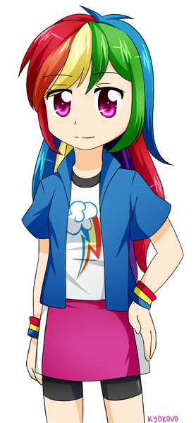 Size: 800x1725 | Tagged: safe, artist:djsakura-chan16, derpibooru import, rainbow dash, equestria girls, human coloration, humanized, light skin, solo