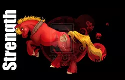 Size: 1024x654 | Tagged: safe, artist:ellisarts, derpibooru import, big macintosh, earth pony, pony, male, solo, stallion