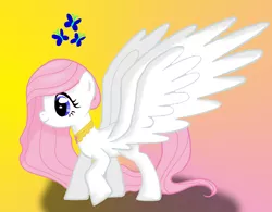 Size: 1456x1136 | Tagged: artist:theflareslizette, derpibooru import, element of kindness, elements of harmony, fluttershy, pony creator, safe, solo, super fluttershy, super form