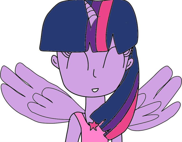 Size: 1011x790 | Tagged: artist:appuljack, clothes, cute, derpibooru import, horned humanization, human, humanized, necklace, pony coloring, safe, smiling, solo, tanktop, twilight sparkle, twilight sparkle (alicorn), winged humanization
