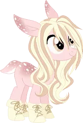 Size: 282x417 | Tagged: artist:toasterific, clothes, deer, derpibooru import, oc, safe, shoes, solo, unofficial characters only