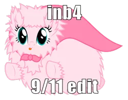 Size: 500x389 | Tagged: 9/11, derpibooru import, inb4, meme, oc, oc:fluffle puff, original species, safe, solo, super fluff, unofficial characters only