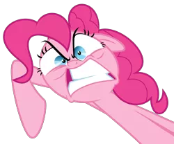 Size: 7197x6000 | Tagged: absurd resolution, angry, artist:masem, derpibooru import, faic, pinkie pie, pinkie pride, safe, simple background, solo, transparent background, vector