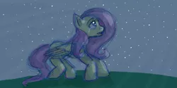 Size: 1247x625 | Tagged: safe, artist:mcwhale4, derpibooru import, fluttershy, crying, solo