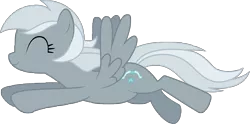 Size: 8065x4000 | Tagged: safe, artist:silvervectors, derpibooru import, silverspeed, pegasus, pony, absurd resolution, background pony, cutie mark, eyes closed, female, flying, mare, simple background, solo, transparent background, vector