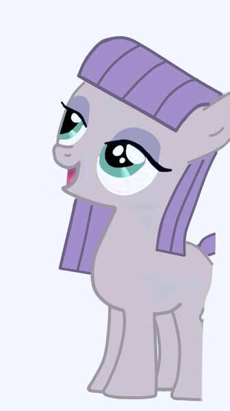 Size: 444x792 | Tagged: safe, derpibooru import, maud pie, pinkie pride, spoiler:book, filly, solo