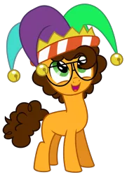 Size: 5000x6915 | Tagged: absurd resolution, artist:masem, cheese sandwich, colt, derpibooru import, hat, jester hat, pinkie pride, safe, simple background, solo, transparent background, vector, younger