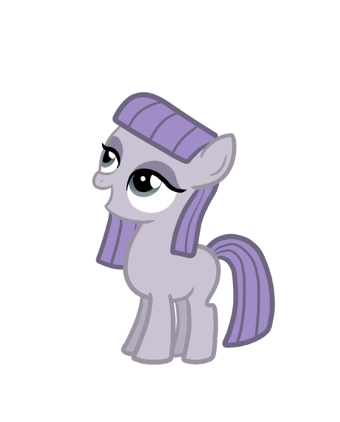 Size: 687x853 | Tagged: artist:thecheeseburger, blank flank, cute, filly, maudabetes, maud pie, pinkie pride, safe, simple background, smiling, solo, transparent background, vector, when she smiles