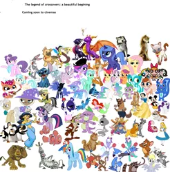 Size: 2100x2136 | Tagged: 1000 hours in ms paint, adventure time, aladdin, alex, alice in wonderland, alpha and omega, apple bloom, belly button, big cat, bird, bugs bunny, cat, coco pommel, crossover, cutie mark crusaders, derpibooru import, derpy hooves, diamond tiara, discord, dog, dragon, female, filly, finding nemo, fish, fluttershy, garfield, happy tree friends, ice age, lady and the tramp, lilac sky, lilo and stitch, lion, littlest pet shop, lyra heartstrings, madagascar, madame pom, male, marty, mayor mare, mermaid, mickey mouse, mongoose, monkey, ms paint, nightmare moon, panda, penguin, penny ling, pepper clark, pipe, pooh's adventures, princess celestia, princess luna, rabbit, raccoon, rainbow dash, rarity, rio, safe, scootaloo, scout kerry, seashell, silver spoon, skunk, snow white, sparx, spike, spike the dog, spring step, spyro the dragon, sugar sprinkles, sunil nevla, sunlight spring, suri polomare, sweetie belle, the little mermaid, the powerpuff girls, tom and jerry, trixie, twilight sparkle, wat, wile e coyote, winnie the pooh, zebra, zoe trent