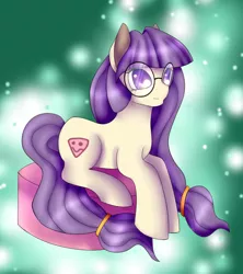 Size: 900x1014 | Tagged: safe, artist:missmeower, derpibooru import, oc, ponified, unofficial characters only, glasses, gluko, mon colle knights, solo