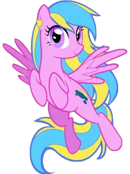 Size: 3008x4000 | Tagged: safe, artist:dawnmistpony, derpibooru import, oc, oc:sunshower, unofficial characters only, pegasus, pony, simple background, solo, transparent background, vector