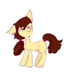 Size: 4372x4831 | Tagged: absurd resolution, artist:justanotherfan4, blank flank, derpibooru import, oc, oc:quiche, offspring, parent:cheese sandwich, parent:pinkie pie, parents:cheesepie, safe, solo, unofficial characters only
