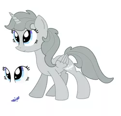 Size: 808x777 | Tagged: safe, artist:basementcat18, derpibooru import, ponified, alicorn, pony, dovewing, solo, warrior cats