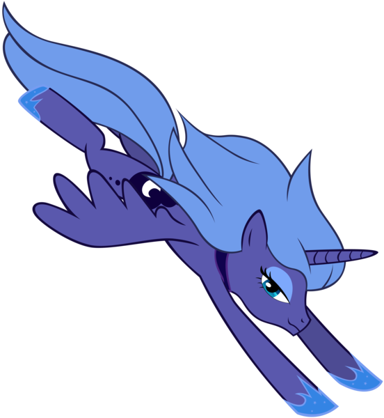 Size: 5976x6500 | Tagged: absurd resolution, artist:maximillianveers, derpibooru import, flying, princess luna, s1 luna, safe, simple background, solo, transparent background, vector