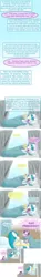 Size: 1024x6882 | Tagged: artist:firefanatic, bed, bedroom, comic, cuddlestia, derpibooru import, embarrassed, filly, fluttershy, princess celestia, safe, shocked, sleeping, twilight sparkle