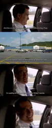 Size: 500x1228 | Tagged: barely pony related, bronydoc, derpibooru import, grin, human, irl, irl human, mittlittlebrony, mitt romney, parking lot, photo, safe, subtitles, tumblr, walmart