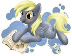 Size: 3278x2522 | Tagged: safe, artist:monikakryza, derpibooru import, derpy hooves, pegasus, pony, female, high res, keychain, mare, muffin, solo