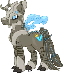 Size: 615x715 | Tagged: derpibooru import, kaiju pony, multiple tails, pacific rim, ponified, safe, simple background, slattern, solo, transparent background