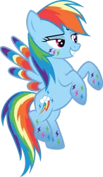 Size: 1024x1750 | Tagged: artist:benybing, colored wings, derpibooru import, multicolored wings, rainbow dash, rainbow power, rainbow wings, safe, simple background, solo, transparent background, vector