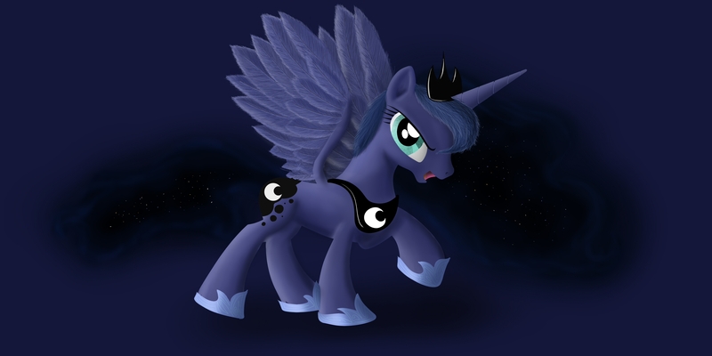 Size: 4000x2000 | Tagged: artist:vladimir-zharkov, derpibooru import, princess luna, safe, solo