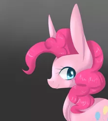 Size: 1077x1212 | Tagged: artist:llamabee, derpibooru import, impossibly large ears, pinkie pie, safe, solo