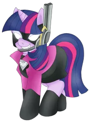 Size: 1381x1885 | Tagged: artist:blackbewhite2k7, commission, crossover, derpibooru import, safe, simple background, solo, tara strong, the wonderful 101, transparent background, twilight sparkle, vector, voice actor joke, wonder pink