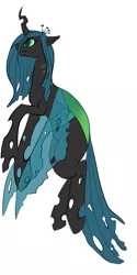 Size: 1000x2000 | Tagged: artist:kittyisawolf, derpibooru import, queen chrysalis, safe, solo